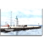 Preview: Leinwand 40 x 30 cm Keilrahmen Canvas-Leinen Aquarell Maritim Kunst Druck Kunstdruck  Dänemark Danmark  Aaro - Aro - Arø - Aarø 1- Leuchtturm im Hafen